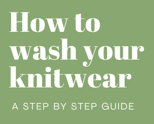 How to wash your knitwear