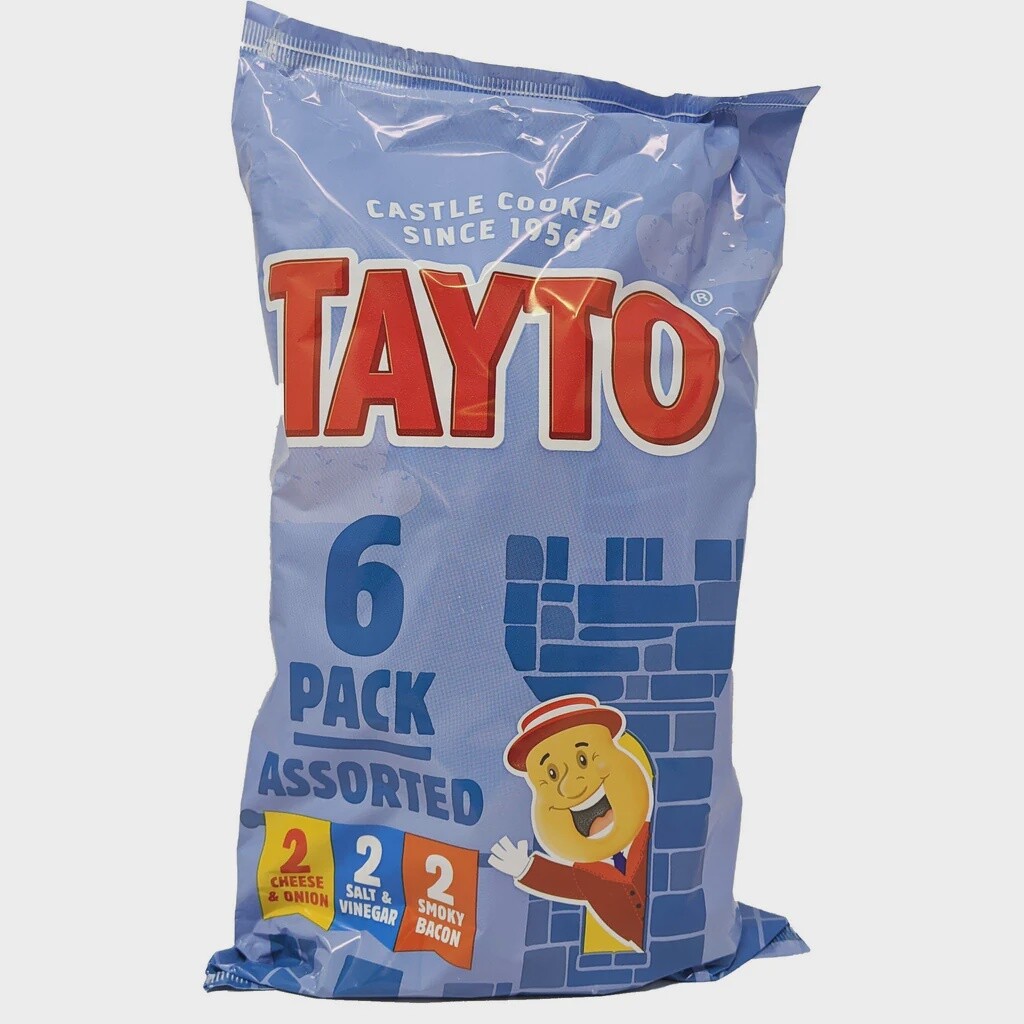 Tayto 6 Pack Assorted
