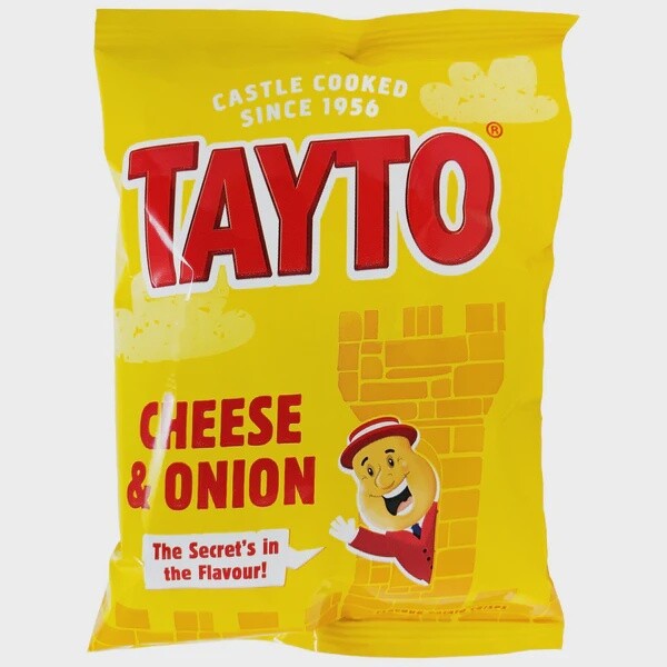 Tayto Cheese and Onion Crisps