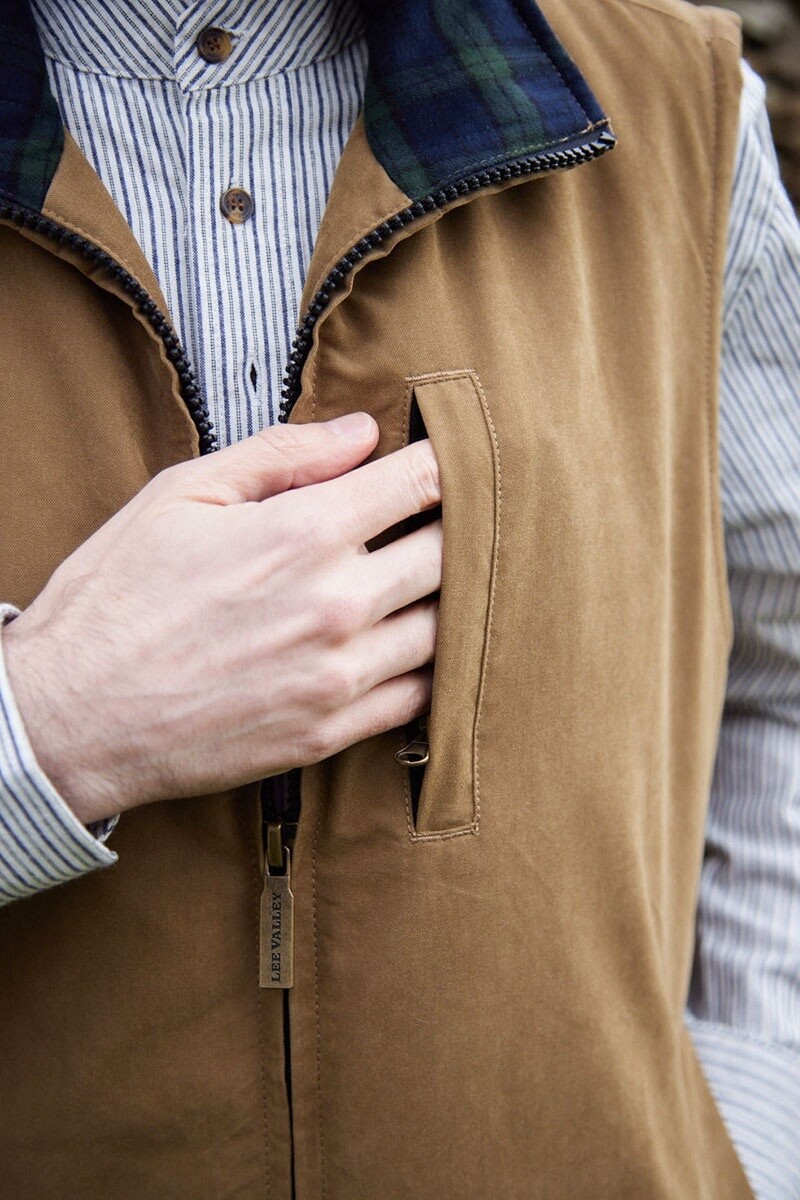 West Cork Vest -Brown