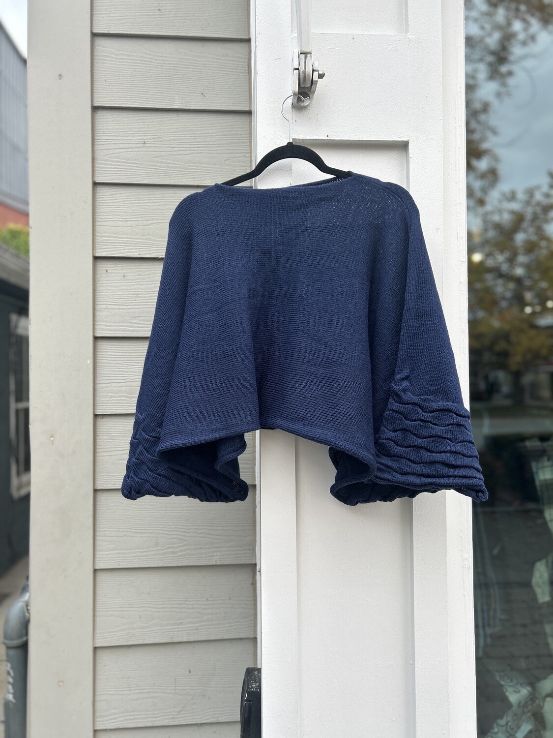 Ruffle Sleeve Geansaí Jumper