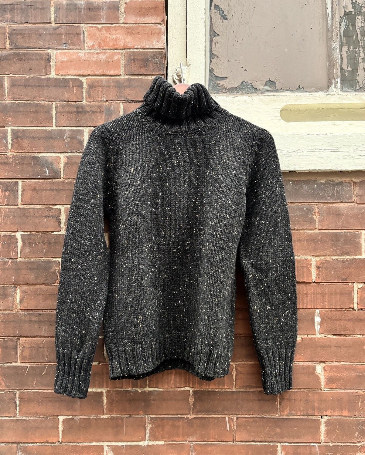Polo Neck Sweater-Ladies