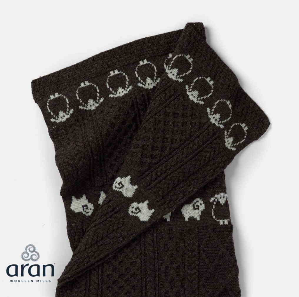 Worsted Wool Sheep Blankets, Colour: Brown 995