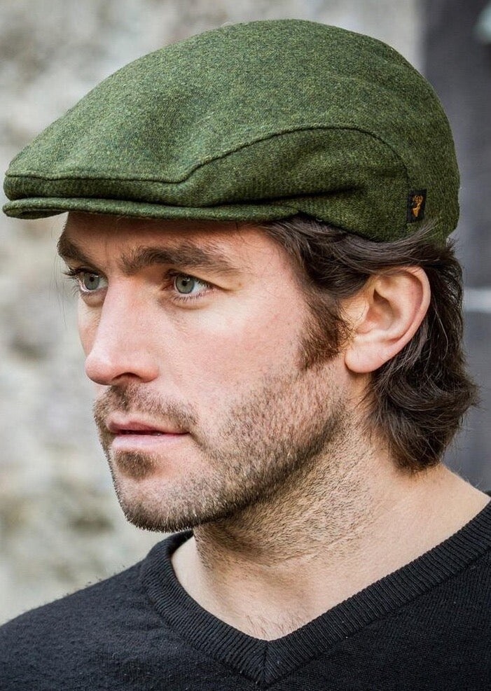 Trinity Cap - Green Wool - Col.163, Size: S