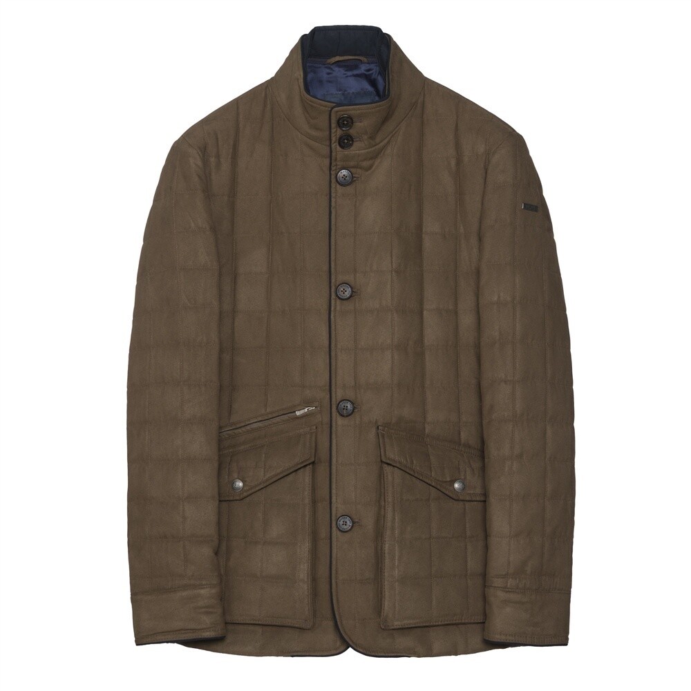 Magee of Donegal Glenveigh Quilted Jacket - Mink