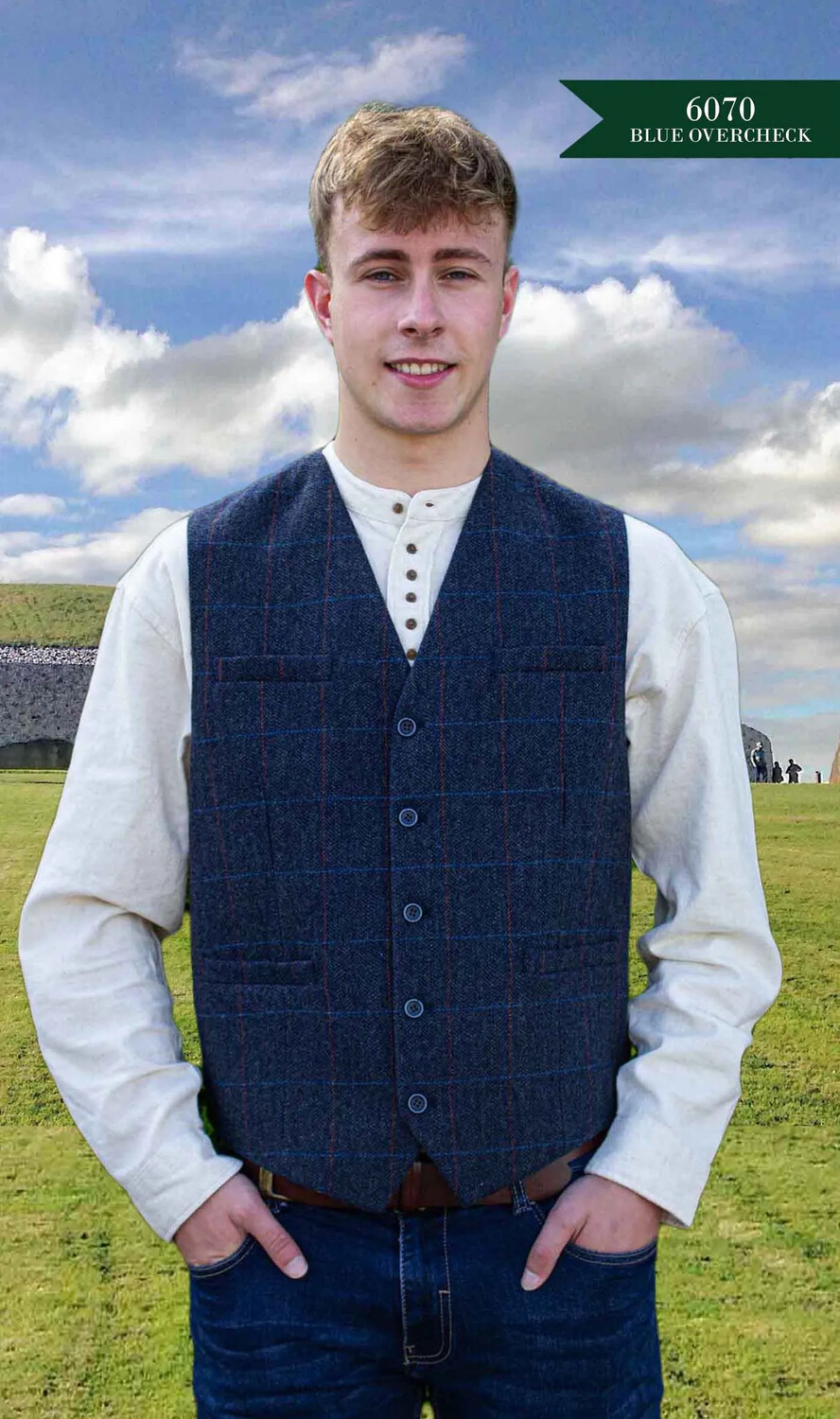 Art Tweed Waistcoat