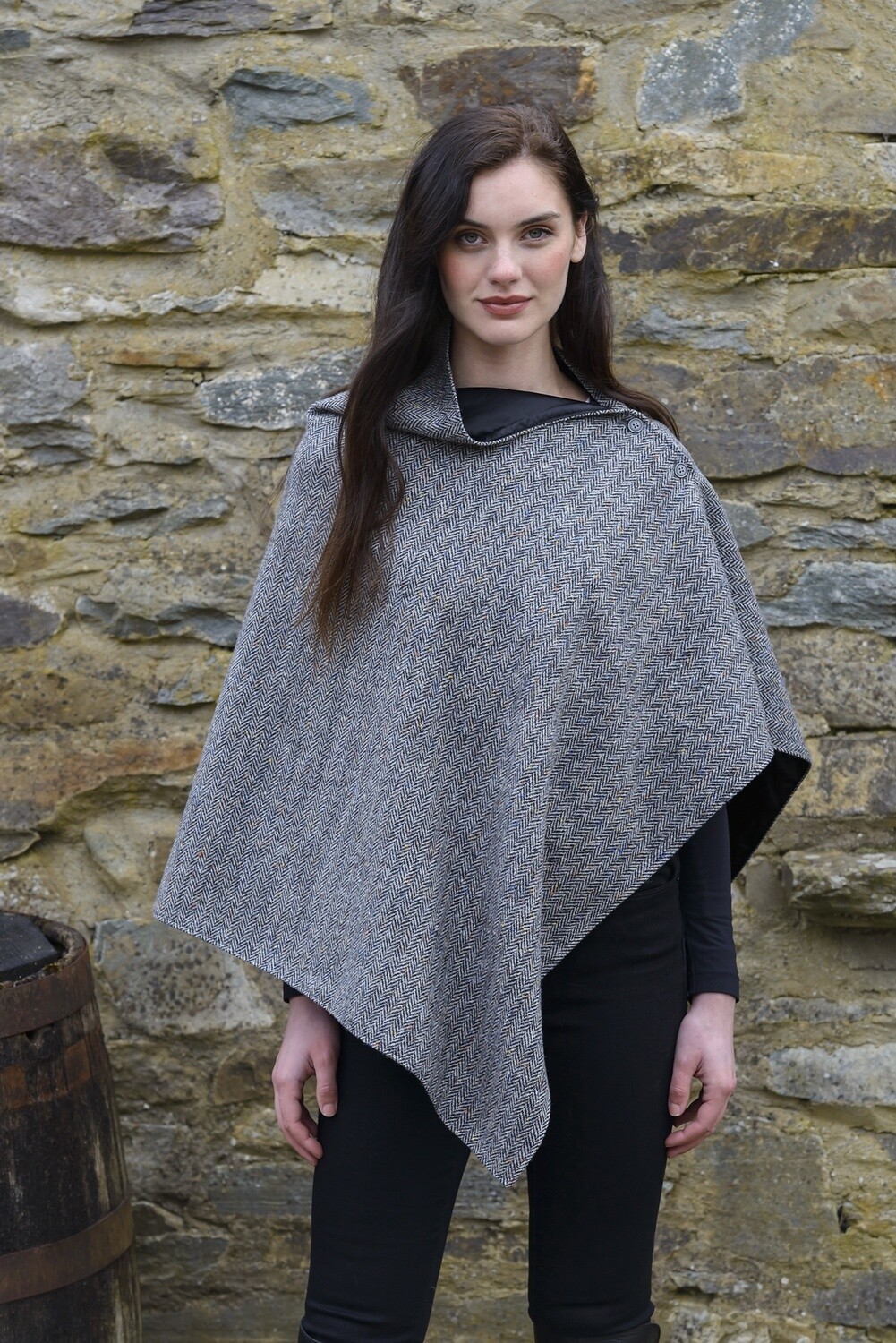 Handcrafted Tweed Wrap