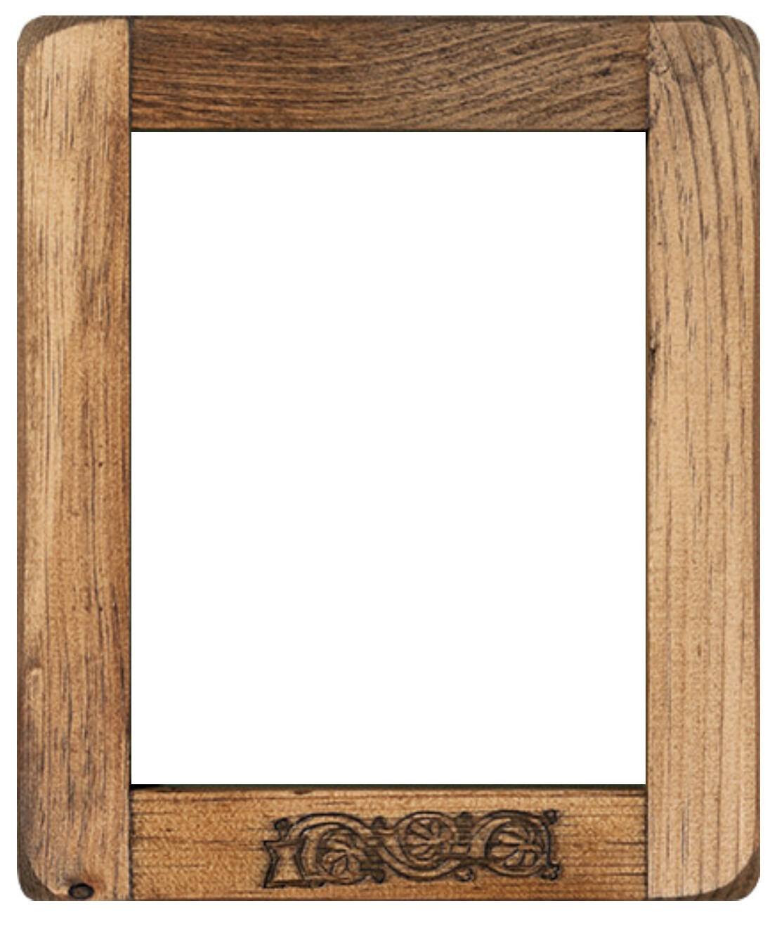 Empty Wood Frame