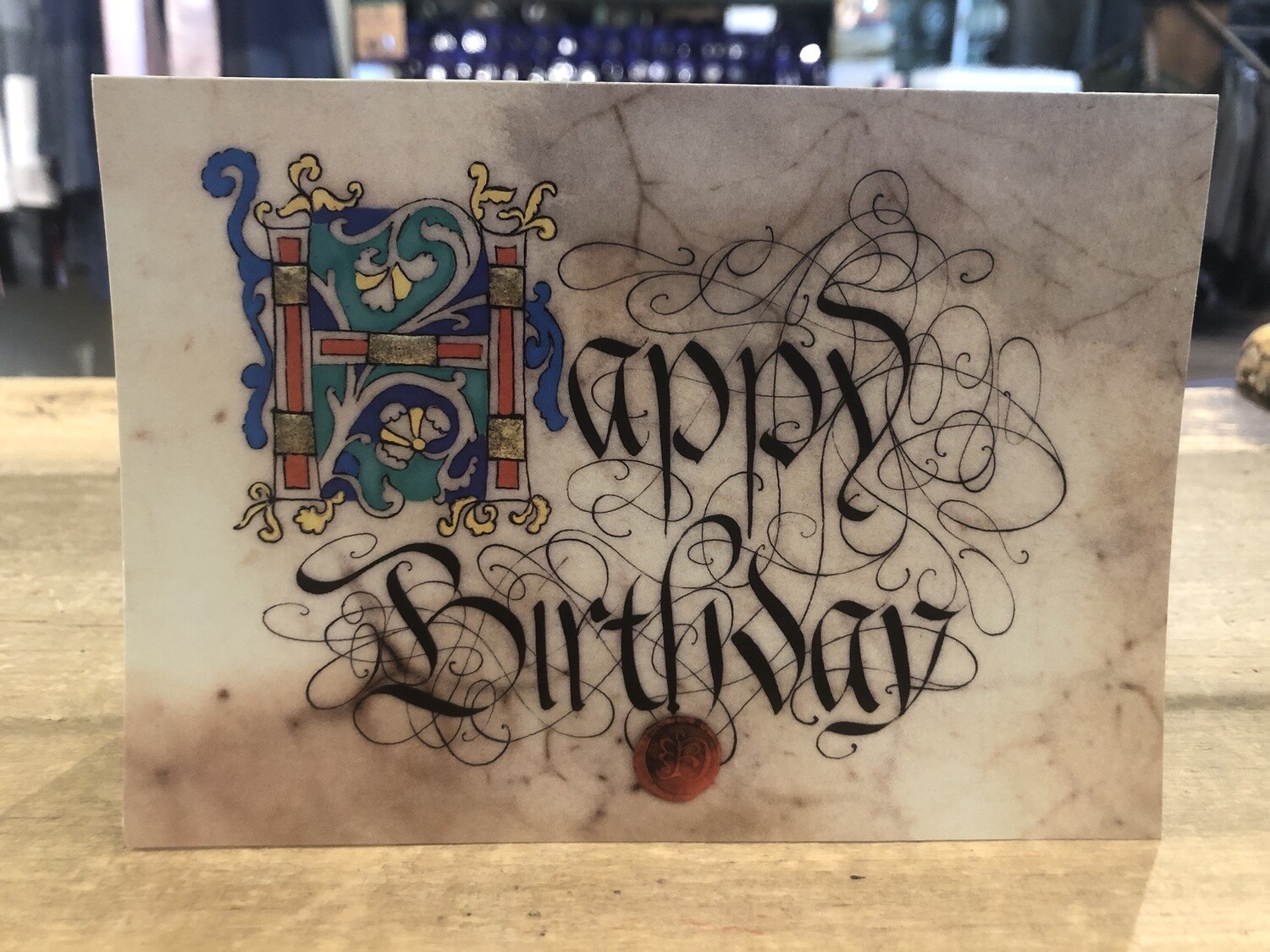 Happy Birthday - Greeting Card, Style: Greeting Card