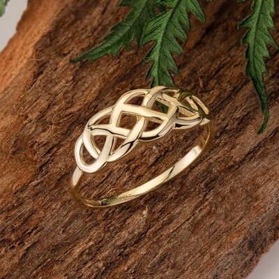 10K Gold Knot Ring