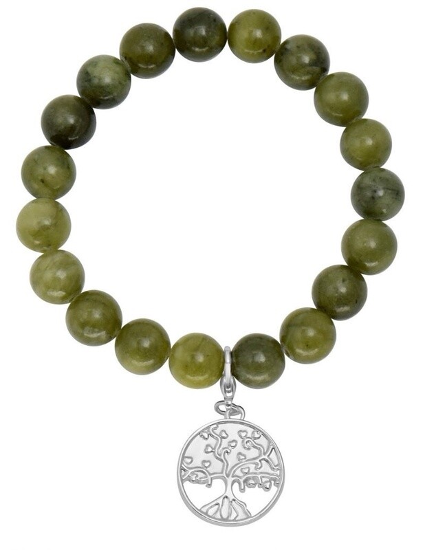 Tree of Life-Connemara Marble Bracelet