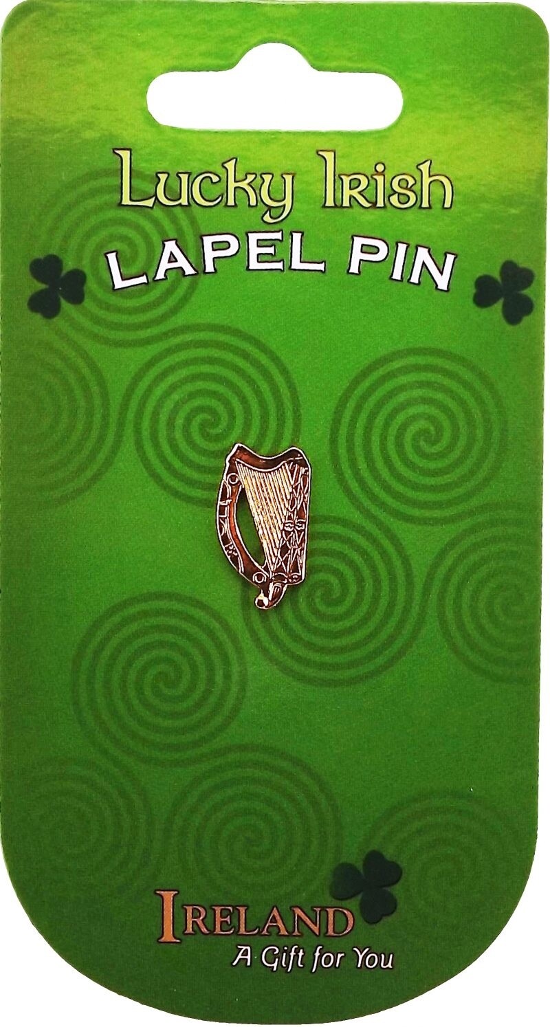 Lapel Pin-Harp