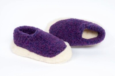 Siberian Slippers - Purple