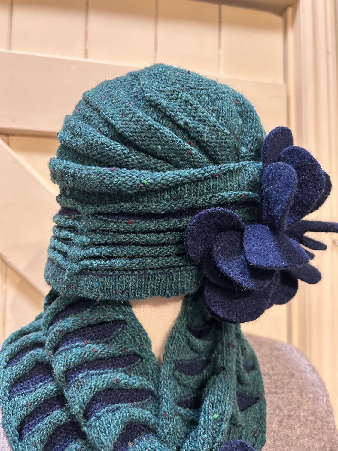Kilcarra Floral Hat - Jade