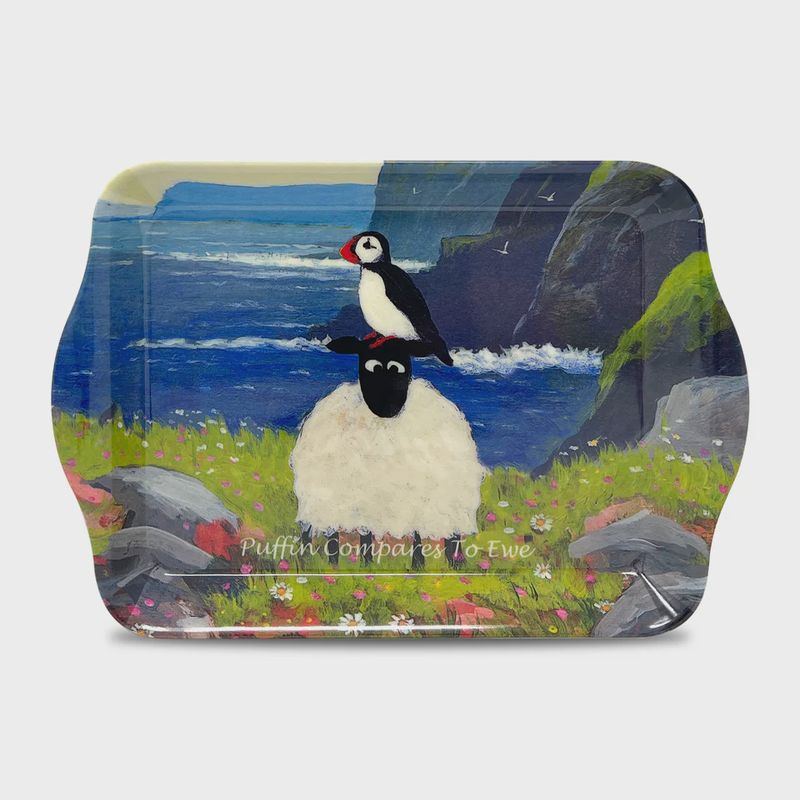 Thomas Joseph - Scatter Tray - Puffin Compares to Ewe