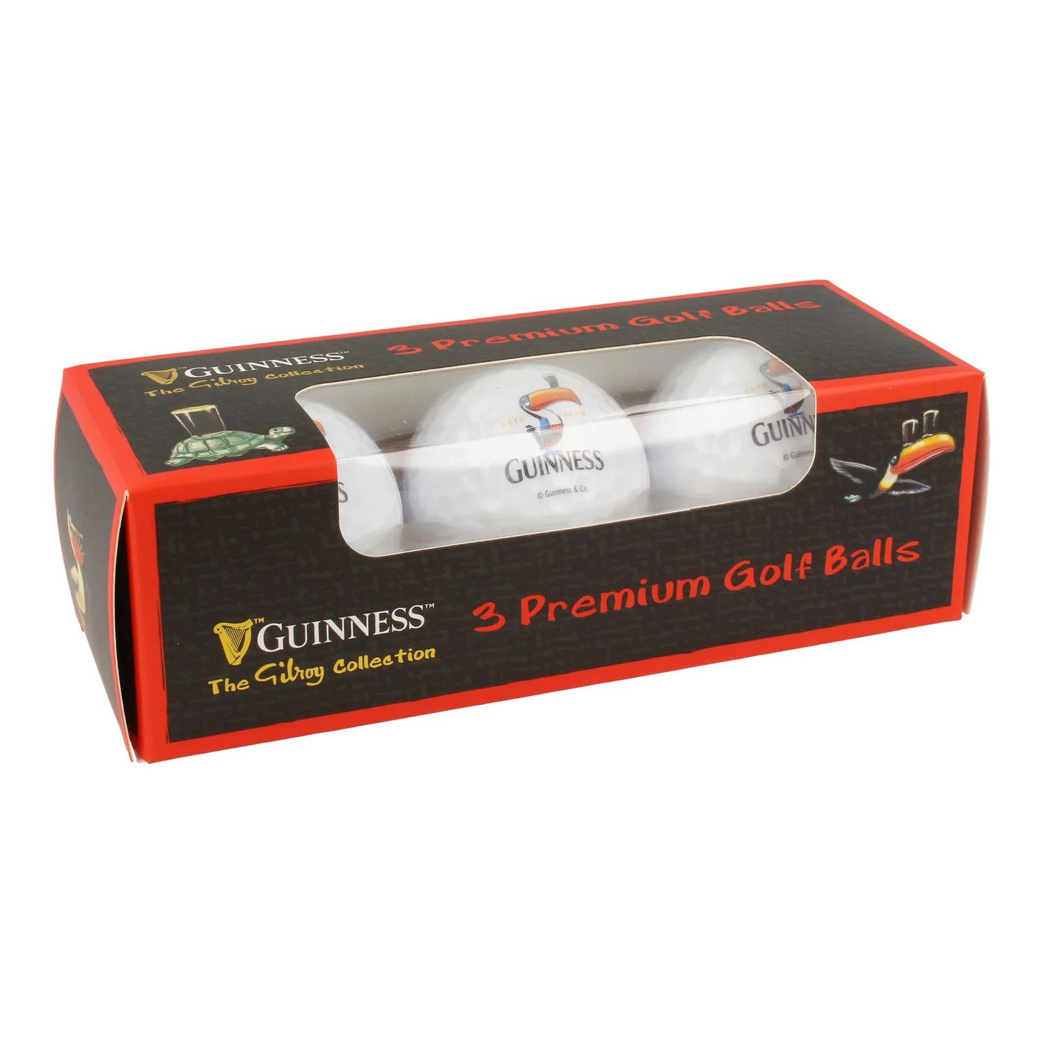 Guinness - Gilroy 3pk Golf Balls