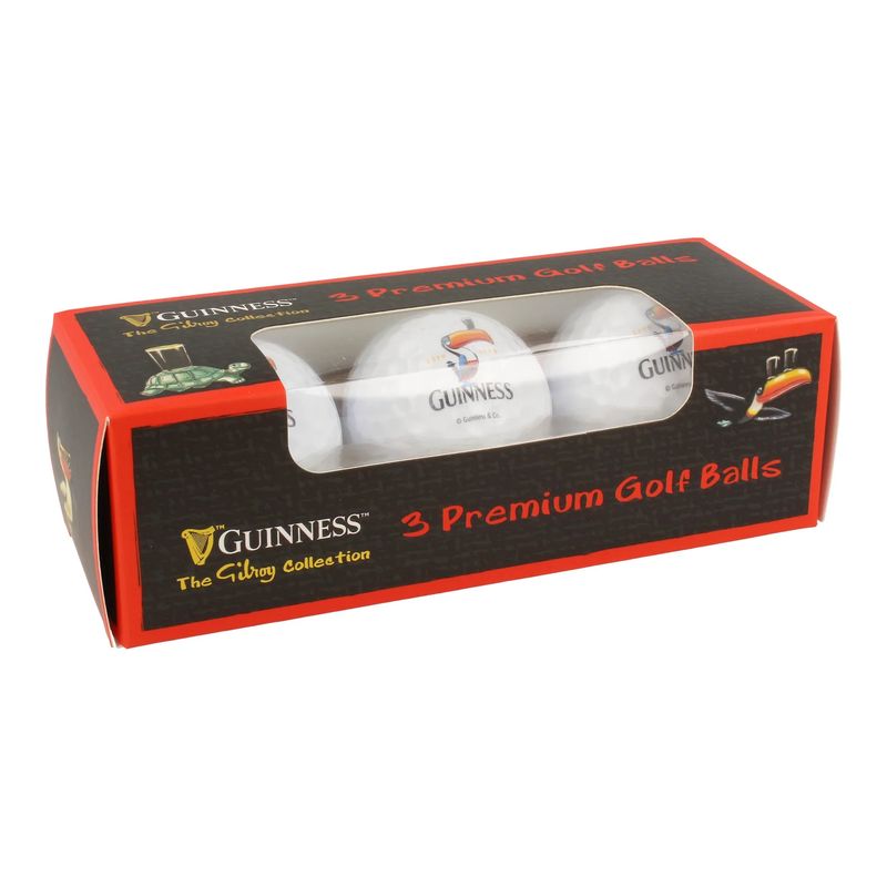 Guinness - Gilroy 3pk Golf Balls