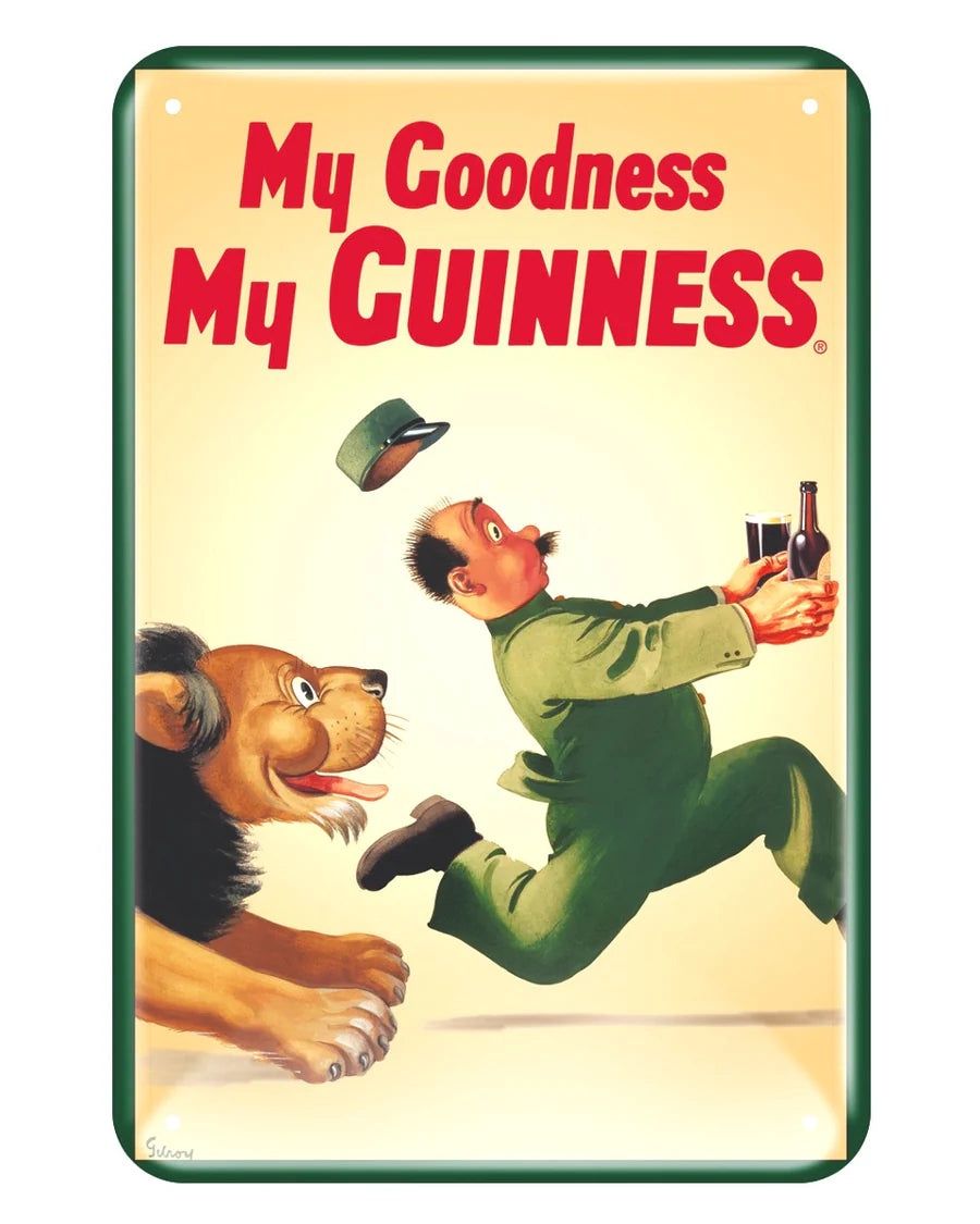Guinness - Metal Sign - Lion