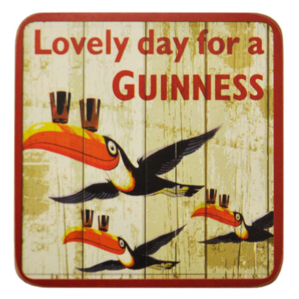 Guinness - Nostalgic Coaster - Flying Toucan