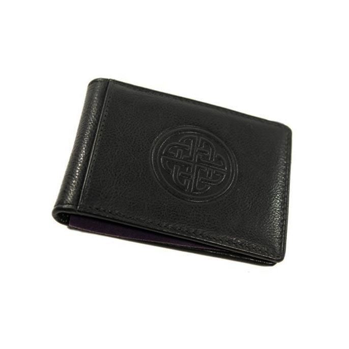 Fergal Knot Wallet, Colour: BLACK