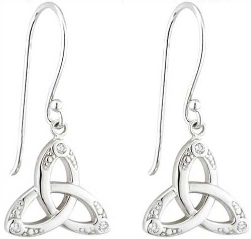 Acara-Trinity Drop Earrings