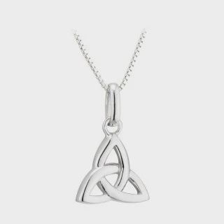 Acara-Sterling Silver Trinity Pendant