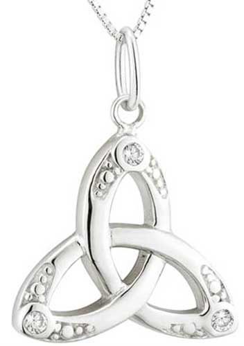 Acara-Trinity with Crystals Pendant