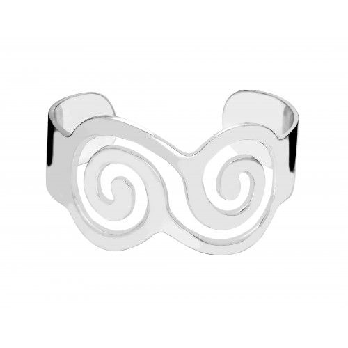 Double Spiral Bangle