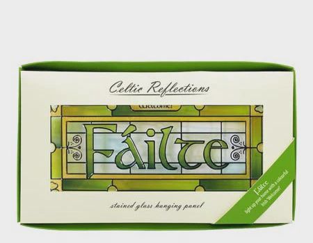 Failte Stained Glass Sign