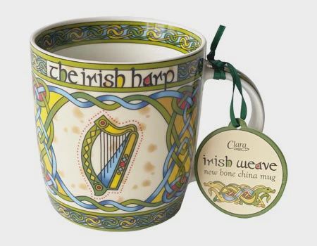 Irish Harp Mug