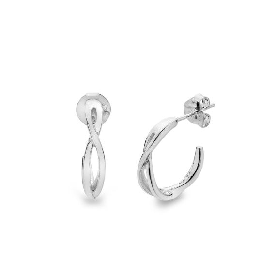 Origins Infinity Knot Hoop Earrings