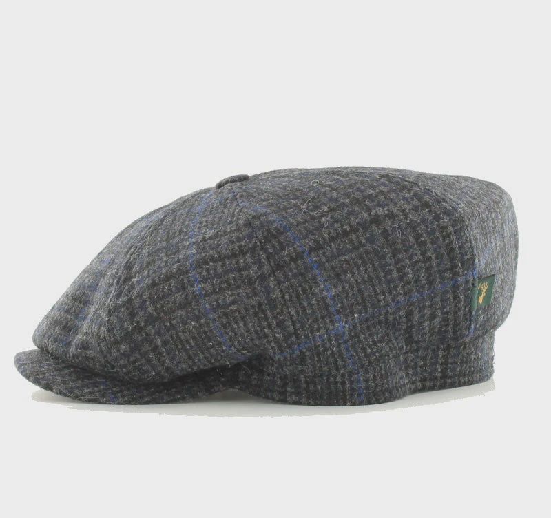 Driving Cap - Charcoal Blue #434