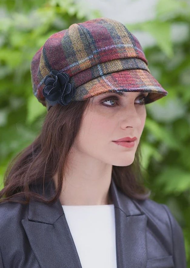 Newsboy Tweed Hat - Autumn #321