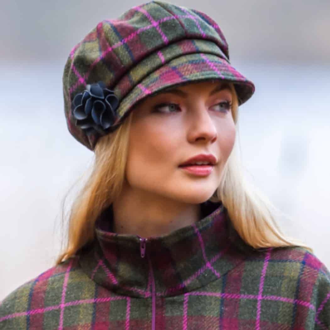 Newsboy Tweed Hat - #402