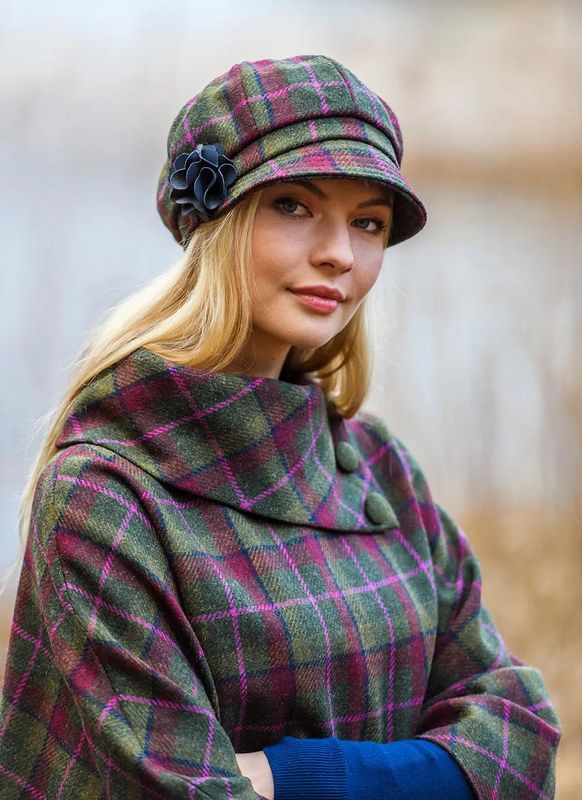 Newsboy Tweed Hat - #402