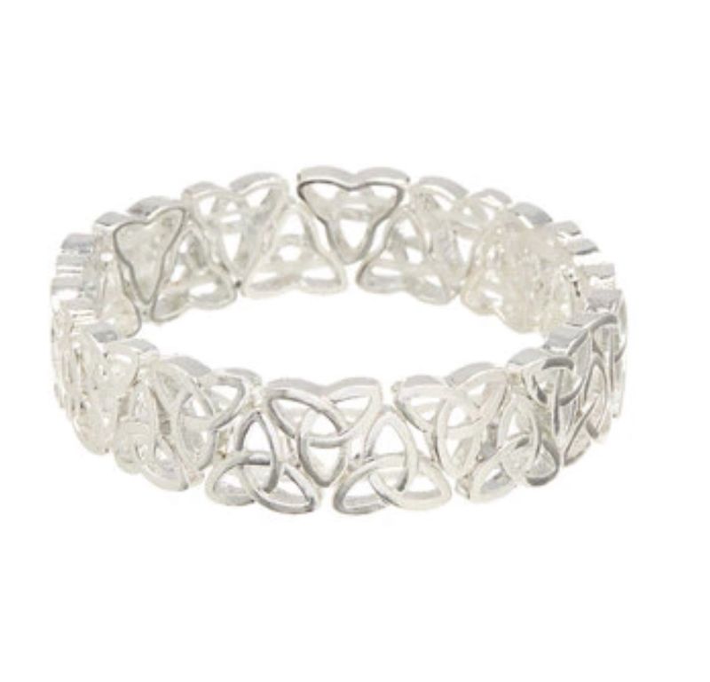 Celtic Trinity Knot Stretch Bracelet