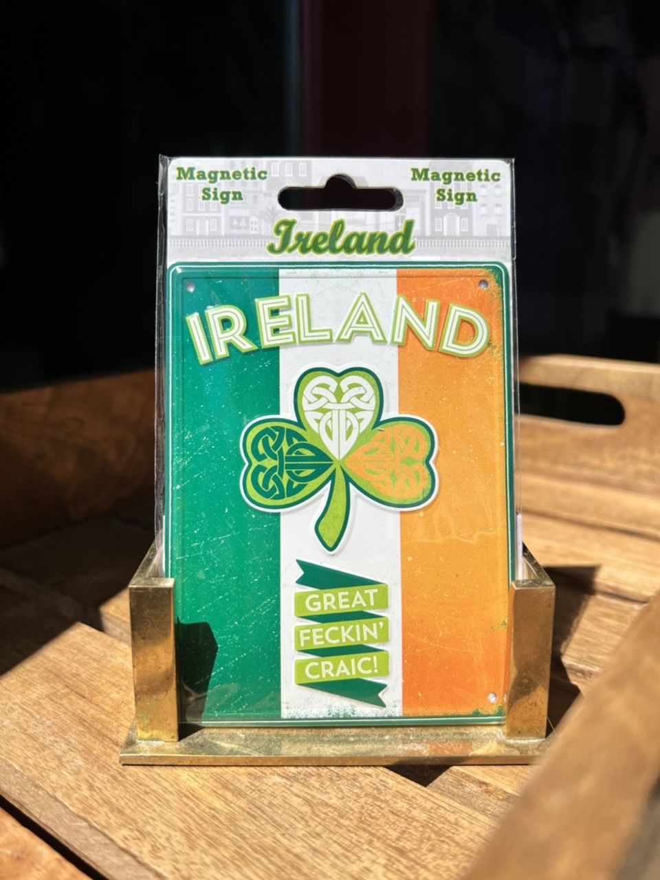 Ireland Tricolour Vintage Sign