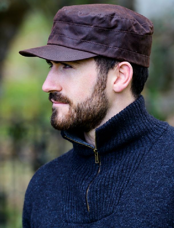 Fisherman Wax Cap - Brown