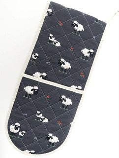 Double Oven Glove-Fluffy Flock