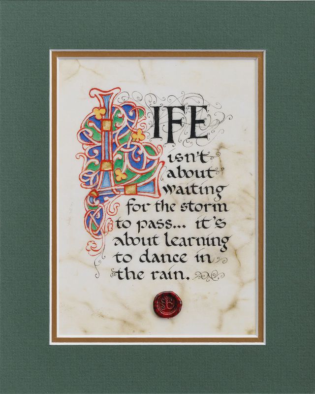 Dance In The Rain - Matted