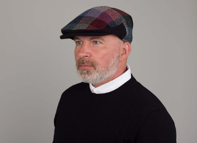 Donegal Touring Cap-Tweed Patch