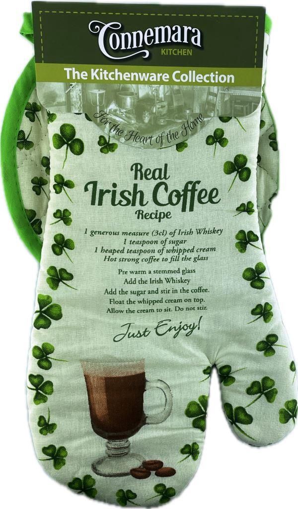 Irish Coffee Recipe-Glove and Pot Holder