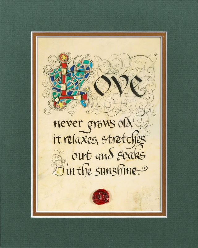 Love Never Grows Old - Matted