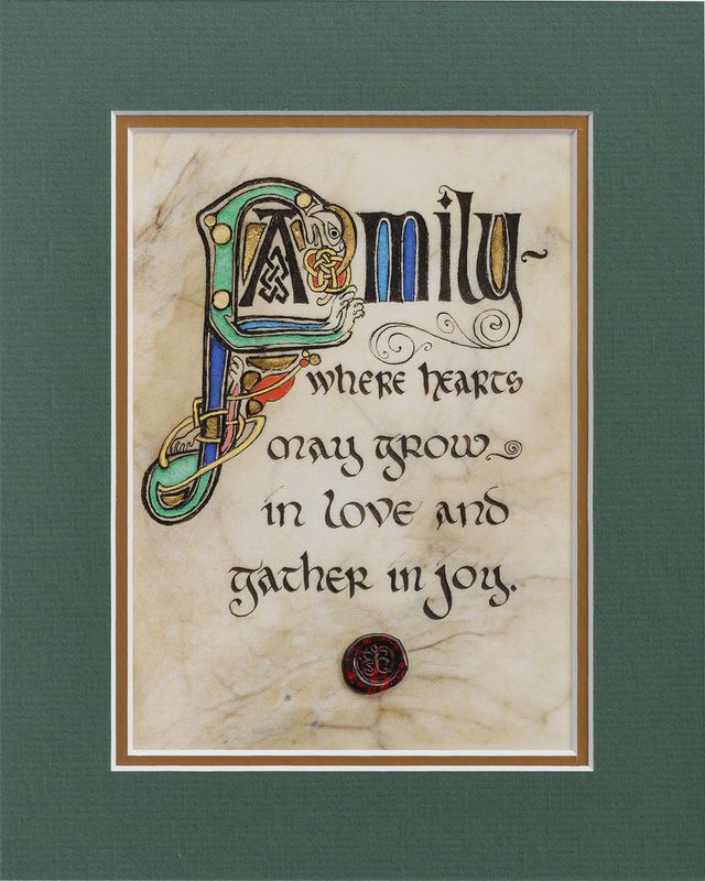 Family Where Hearts May Grow - Matted