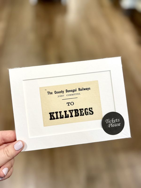 Original Ireland Railway Luggage Tag - Killybegs