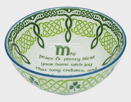 May Peace &amp; Plenty Blessing Bowl
