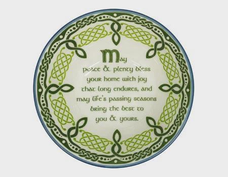 May Peace &amp; Plenty Blessing Bowl