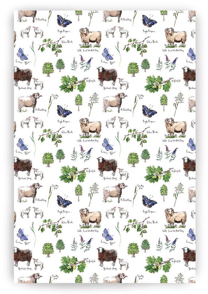 Out In The Fields-Tea Towel