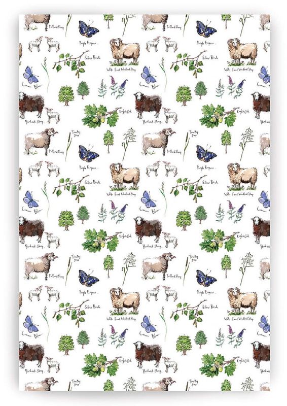 Out In The Fields-Tea Towel