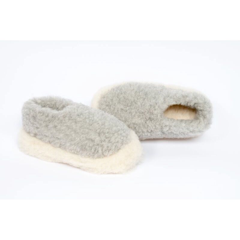 Siberian Slippers - Light Grey
